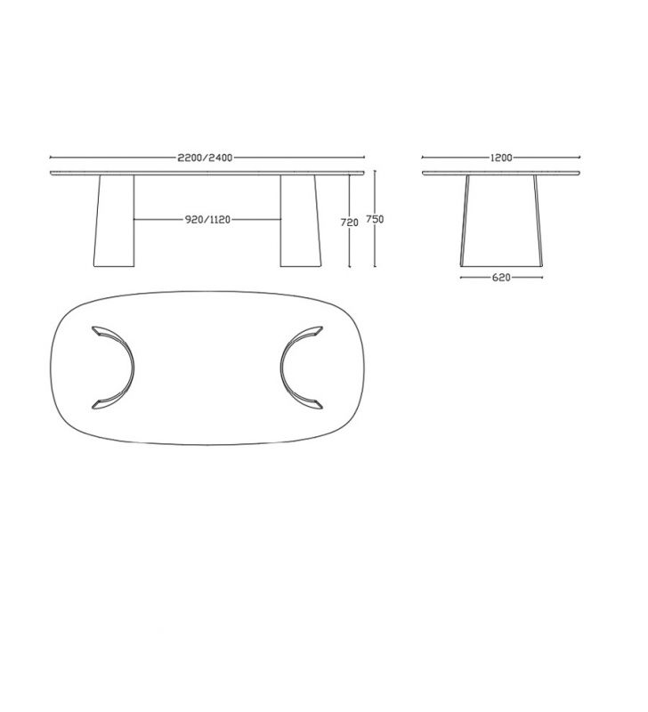 mesures-de-la-table-ovale