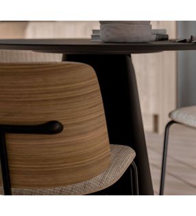 tables-à-manger-rondes-noires