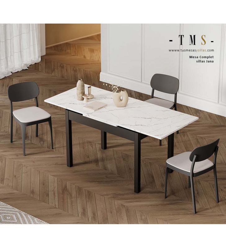 Ensemble complet table et chaises Jana