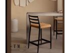 Tabouret haut-Analy-couleur-noir