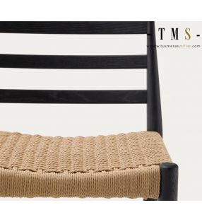 tabouret-avec-dossier-finition-chêne-noir