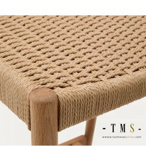 asiento-de-cuerda-de-papel-trenzada