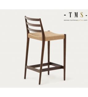 Tabouret haut de style vintage