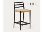 Tabouret-haut-Analy-70cm-hauteur-chêne-coloris-noir