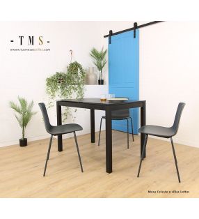 Mesa-elegante-de-cocina-color-negro