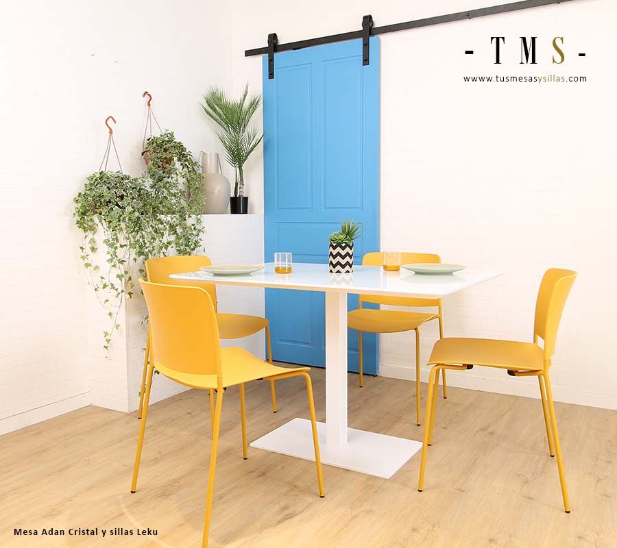 cuisine-table-comptoir en verre