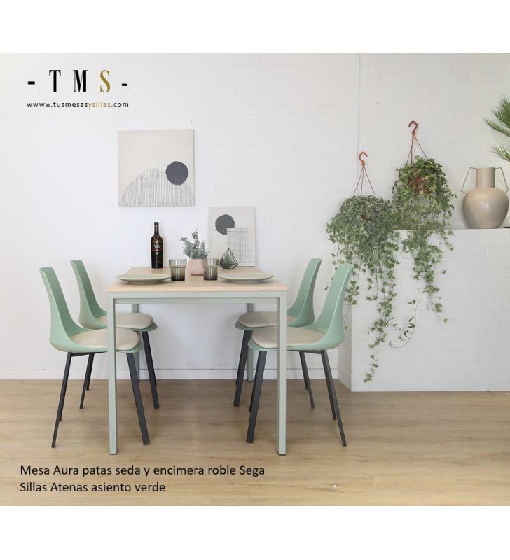 Chaises-couleur-vert-cuisine