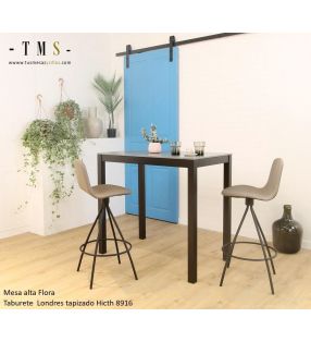 Tabouret-haut-siège-pivotant