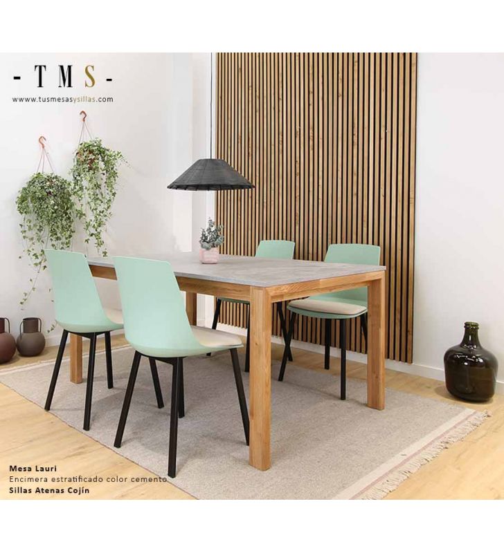 mesa-Lauri-de-comedor-con-encimera-en-color-cemento