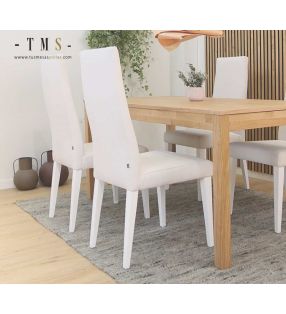 chaises-de-salon-classiques-blanches