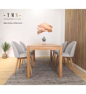 copy of Table extensible Lauri jusqu'à 3 mètres de design moderne et pieds en bois  - 9