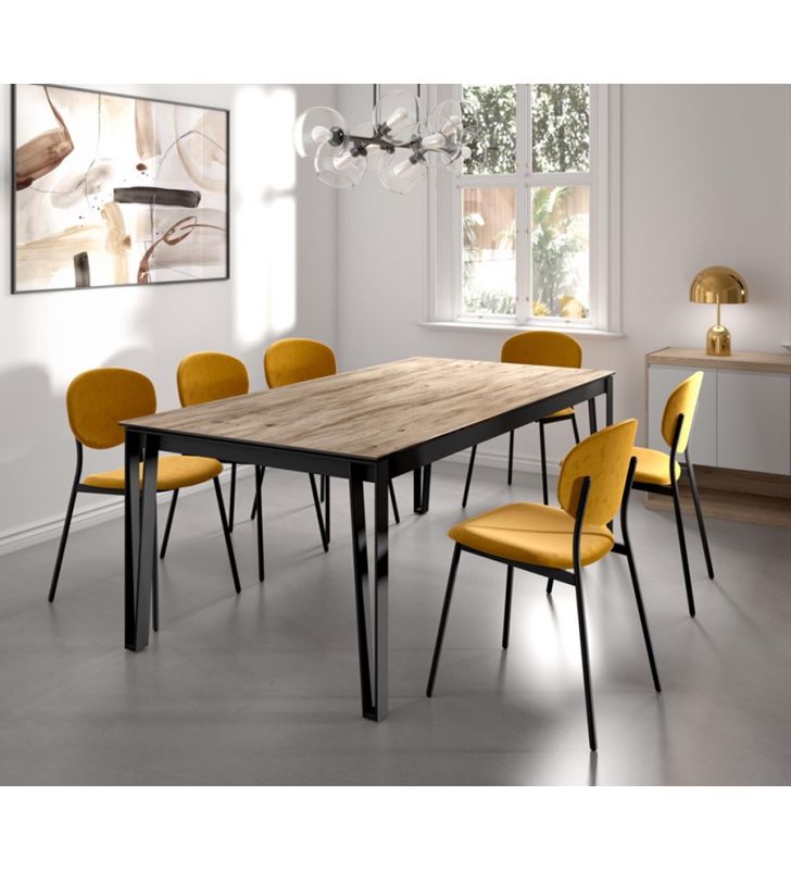 table-à-manger-de-style-industriel