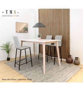 Modèles de tables hautes à manger