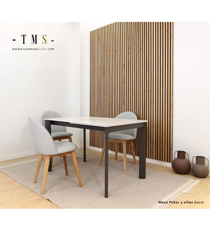 table à manger extensible avec plateau robuste