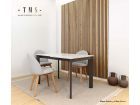 table à manger extensible avec plateau robuste