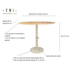 mesures-table-haut-ovale