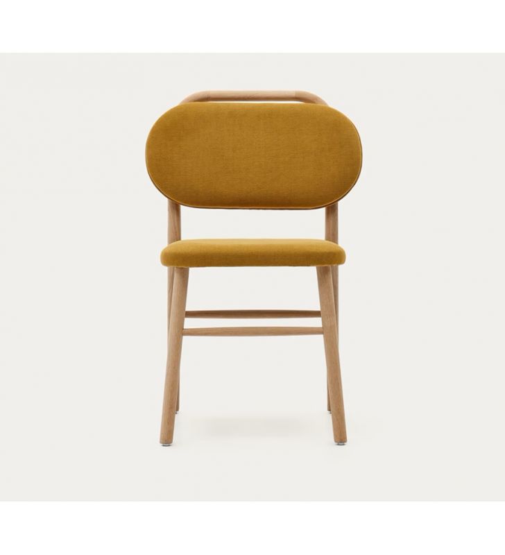 Chaise de salle à manger ou de cuisine Helda avec assise et dossier séparés  - 1