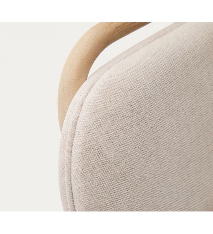 Chaise de salle à manger ou de cuisine Helda avec assise et dossier séparés  - 3