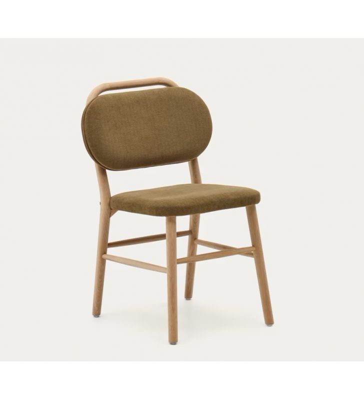 Chaise de salle à manger ou de cuisine Helda avec assise et dossier séparés  - 4
