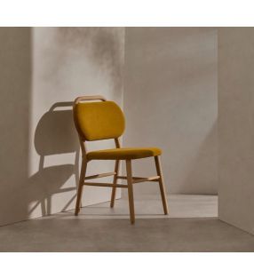 Silla Helda de comedor o cocina con asiento y respaldo separados  - 7