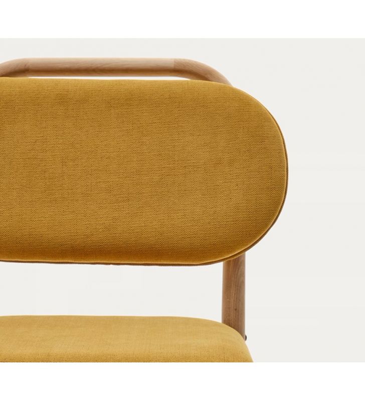 Chaise de salle à manger ou de cuisine Helda avec assise et dossier séparés  - 15