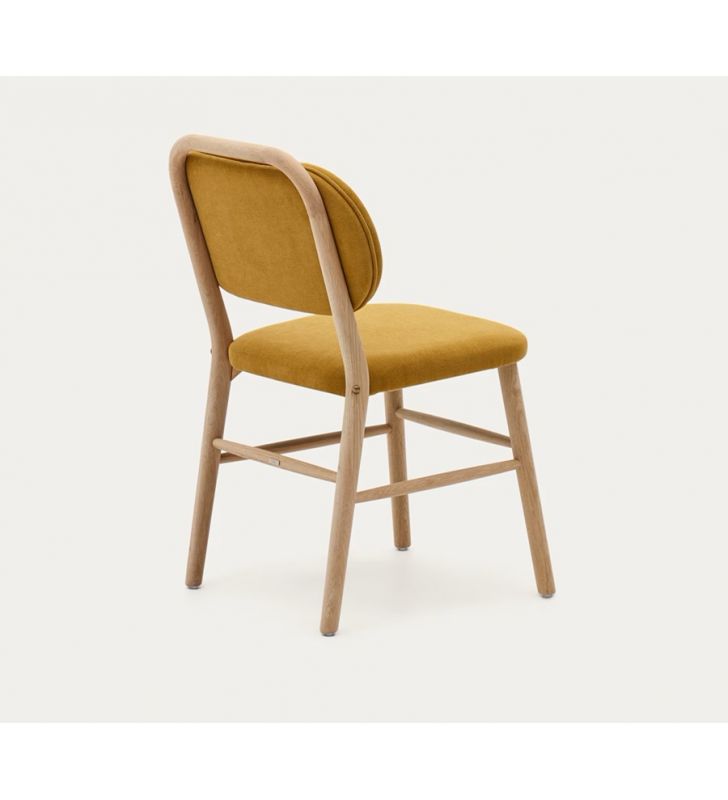 Silla Helda de comedor o cocina con asiento y respaldo separados  - 21