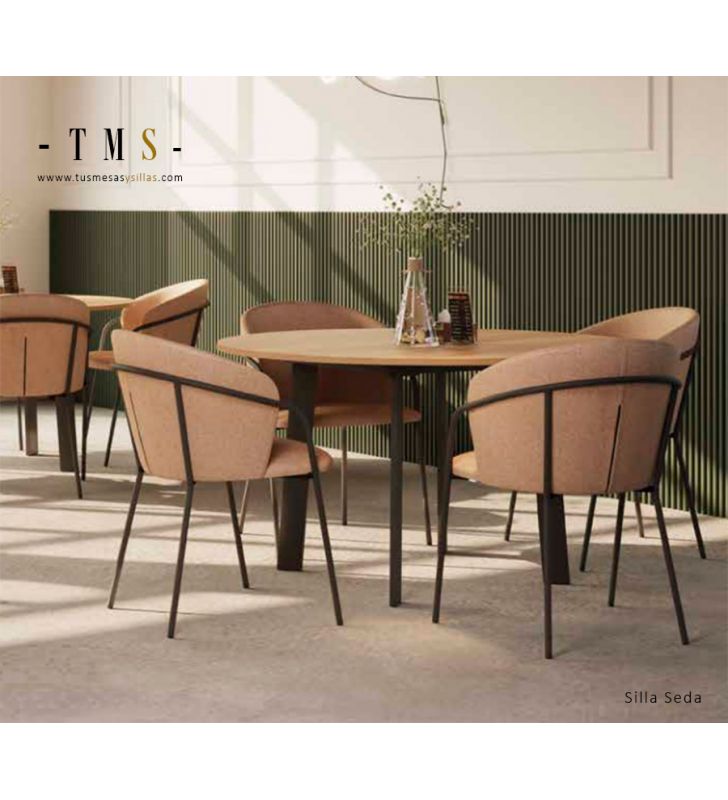 silla-de-diseño-con-asiento-y-respaldo-tapizado-y-estructura-metálica