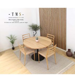 mesa-de-madera-maciza-diámetro-120-cm