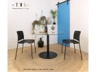 Leku, silla ligera, apilable y resistente con asiento en polipropileno  - 12
