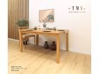 mesa-larga-y-estrecha-para-cocina-en-madera-de-roble