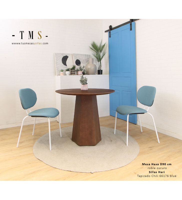 mesa-redonda-en-diámetro-de-90-cm-y-en-roble-oscuro