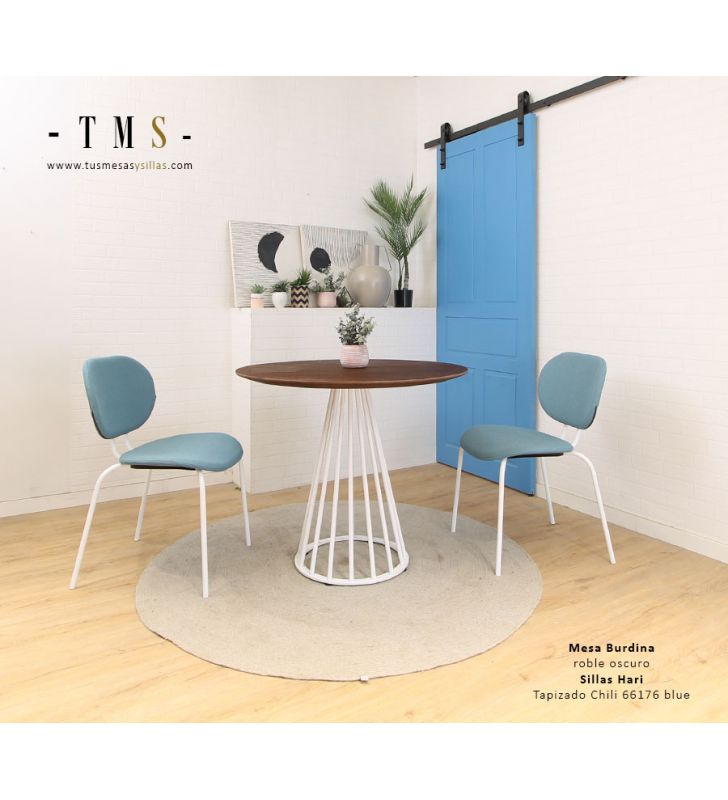 silla-hari-Tapizado-Chili-66176-blue-estructura-blanco