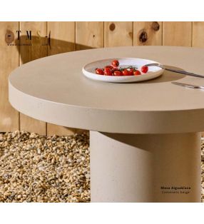 Detalle-mesa-redonda-cemento-beige