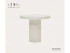 Mesa-redonda-de-cemento-blanco-de-diámetro-de-90-cm