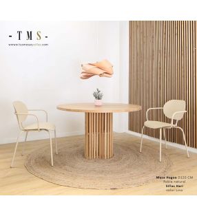 Chaise Hari, couleur lin