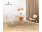 Chaise Hari, couleur lin