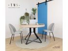 Mesas redondas comedor extensible con pie de metal Hiedra  - 1