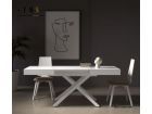 copy of Tables à manger rondes extensibles avec pied en métal Ivy  - 6