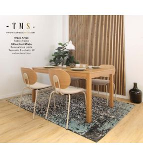 Table Artea en chêne moyen