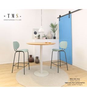 Tabouret Hari en vert