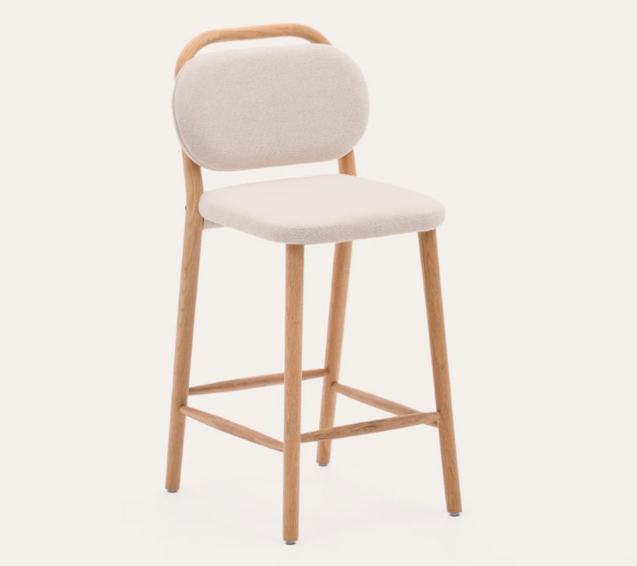 copy of Chaise de salle à manger ou de cuisine Helda avec assise et dossier séparés  - 6