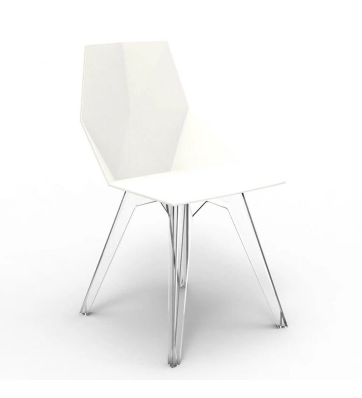 Chaise Faz au design moderne fabriquée par Vondom pour une utilisation intérieure ou extérieure  - 3