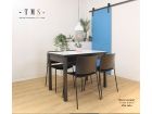 table de cuisine en verre