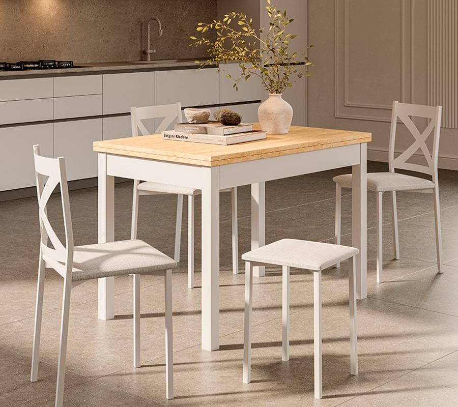 conjunto-sillas-blancas-cocina