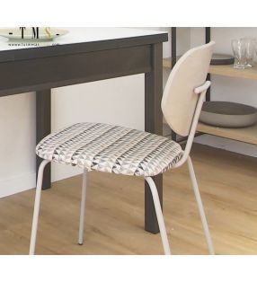 Silla Klein, para cocinas modernas, estrecha y con bonito diseño  - 4