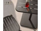 copy of Chaise de terrasse empilable Ibiza en polypropylène pour une utilisation intérieure ou extérieure  - 4