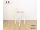 Taburete-formen-color-blanco-y-asiento-tapizado-valencia-aluminio