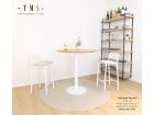 table ronde design avec pied central