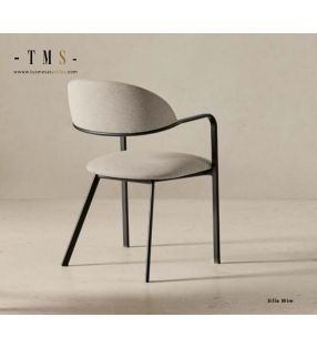 copy of Chaises modernes pour cuisines ouvertes sur la salle à manger, très confortables Alvie  - 1