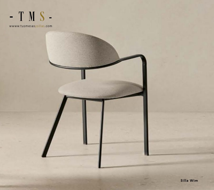 copy of Chaises modernes pour cuisines ouvertes sur la salle à manger, très confortables Alvie  - 1